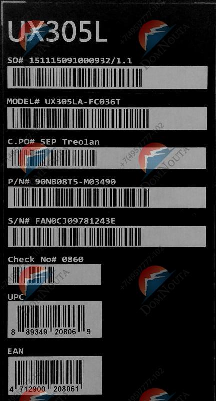Ультрабук Asus UX305La