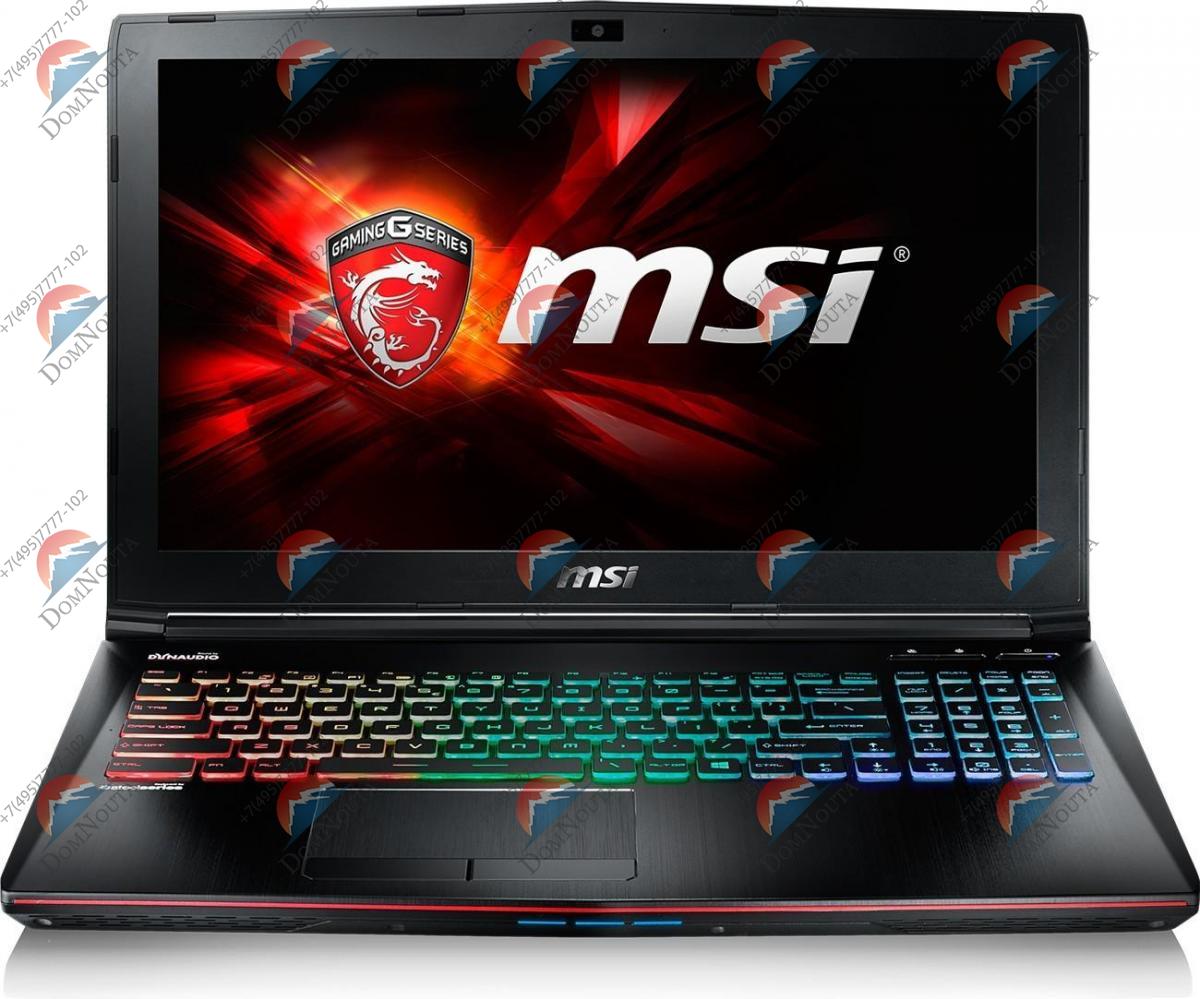 Ноутбук MSI GE62 6QF