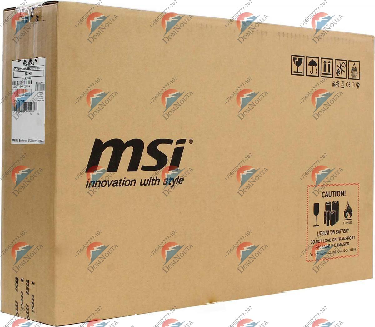 Ноутбук MSI GE62 6QE-464XRU Pro